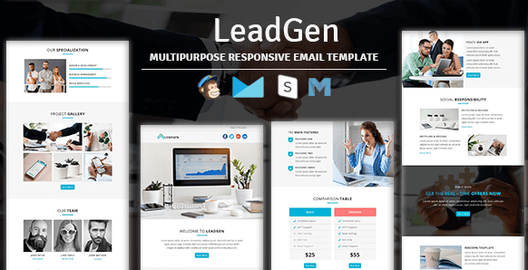 Mẫu website LeadGen