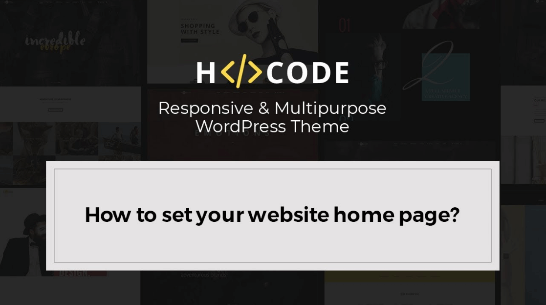 Mẫu website H-code.