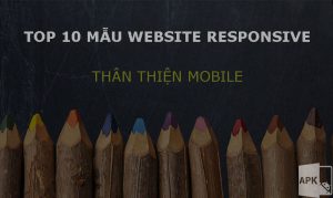 Top 10 mẫu website responsive