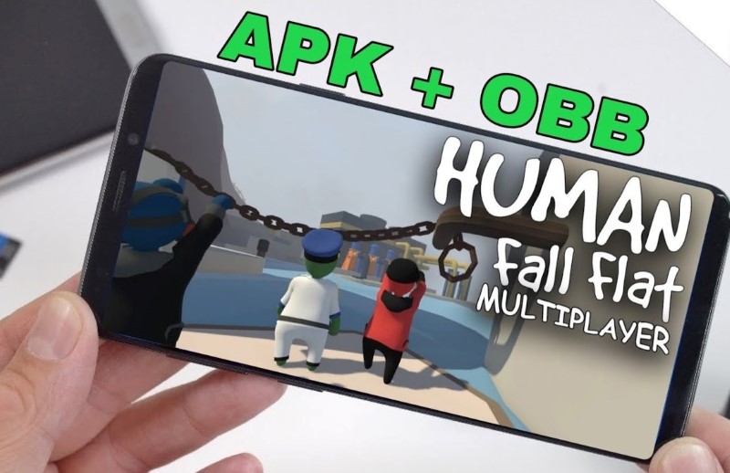 download human fall flat apk obb mod mutiplayer