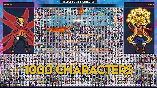 tải jump force mugen cập nhật 100 characters