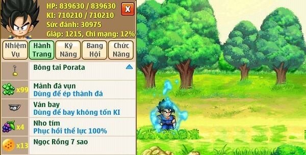 hack ngọc rồng online